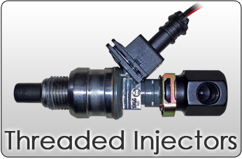 threaded fuel injector